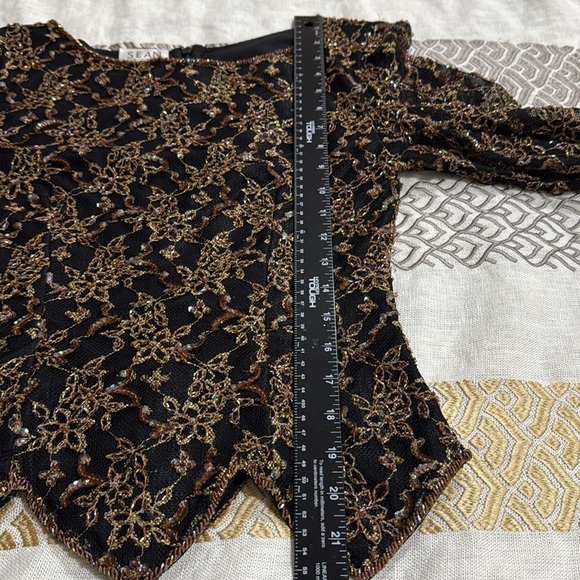 (R4) Sean Collection Y2K Vintage Beaded Top, Size SP - Picture 9 of 16